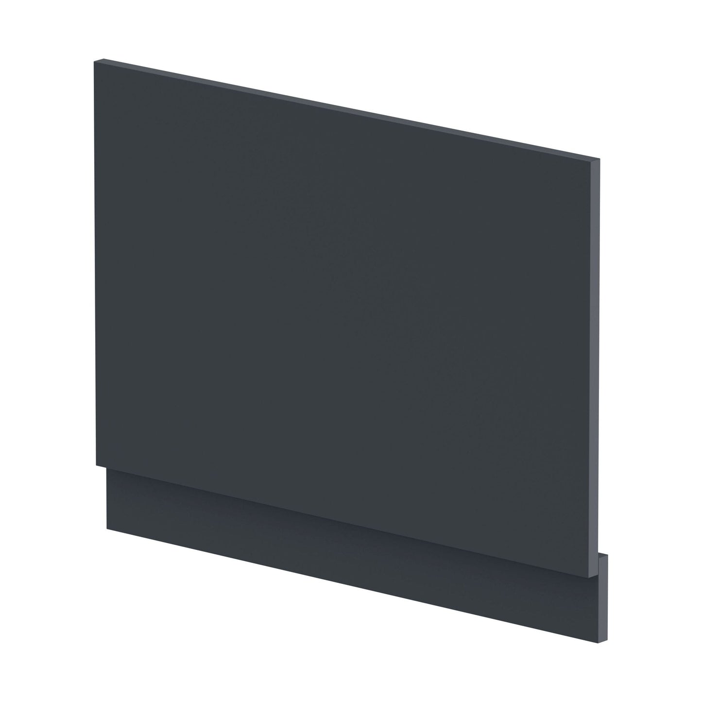 [BBPA1412] 750mm Bath MDF End Panel & Plinth - Dark Grey - Cutout