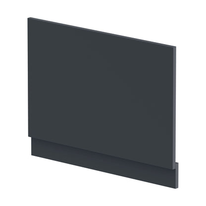 [BBPA1412] 750mm Bath MDF End Panel & Plinth - Dark Grey - Cutout