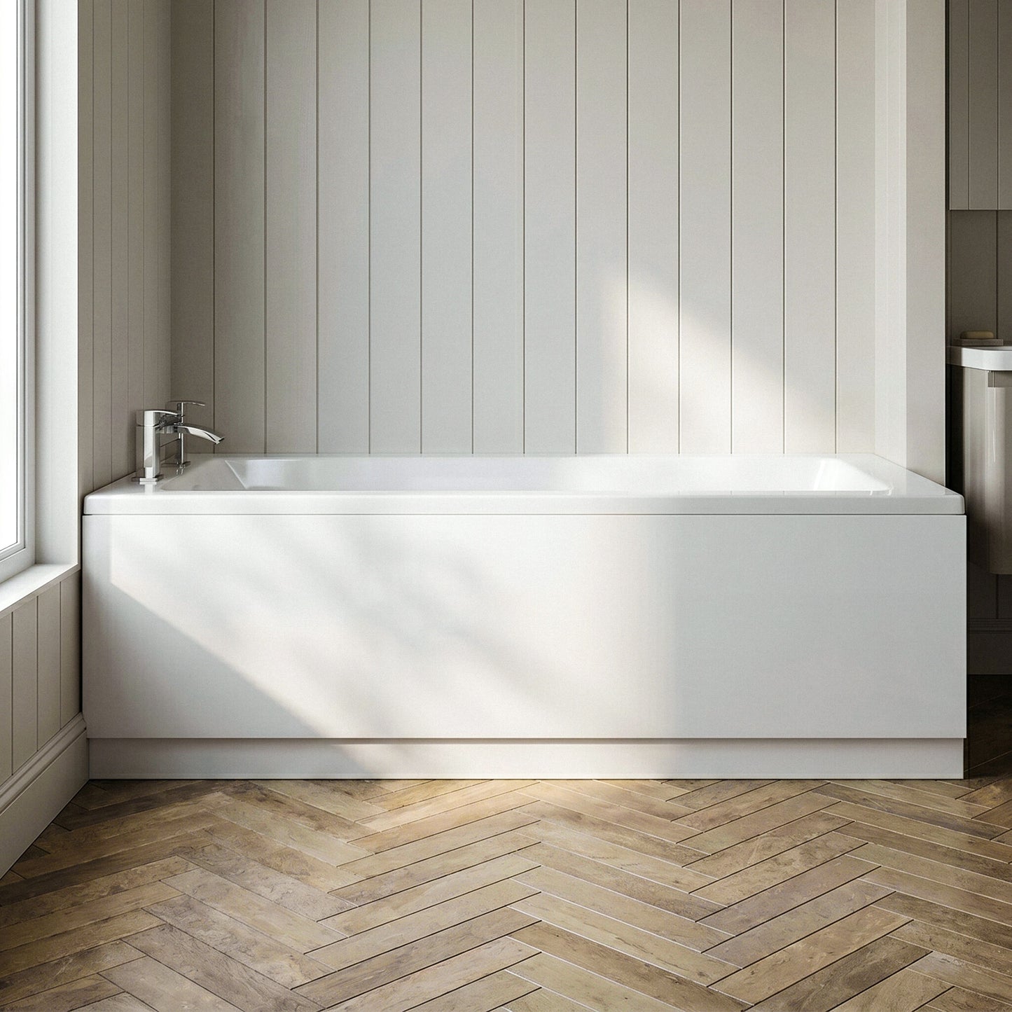 [BBPA177] Straight Bath Front Panel Available - Choice of Size and Colour - Silo