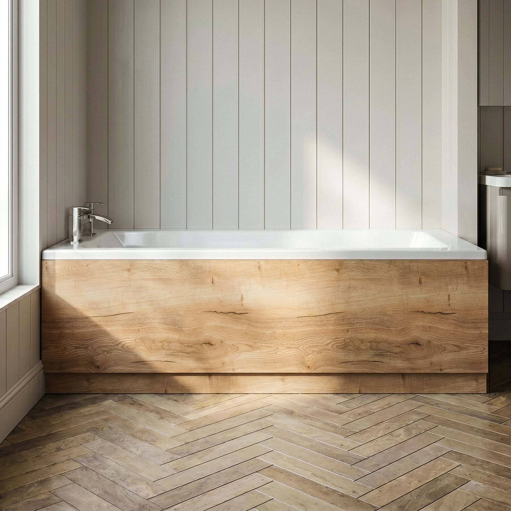 [BBPA1805] Straight Bath Front Panel Available - Choice of Size and Colour - Silo