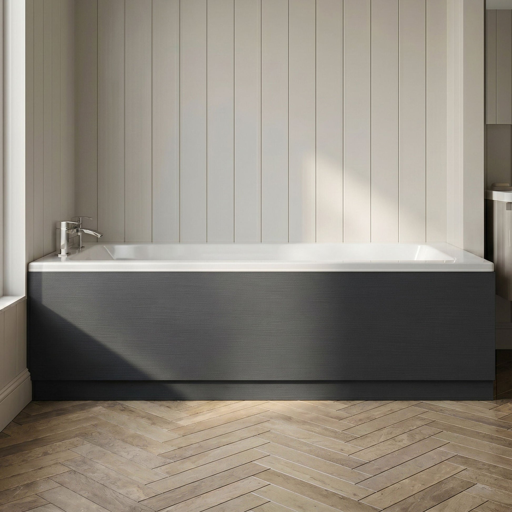 [BBPA2207] Straight Bath Front Panel Available - Choice of Size and Colour - Silo