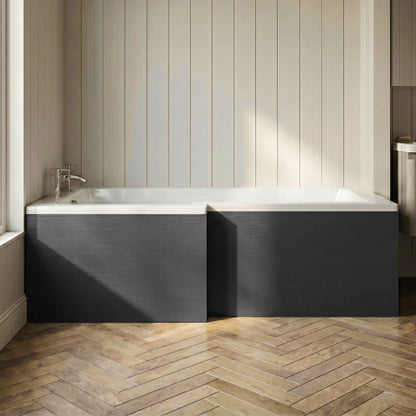 [BBPA2235] Chartley 1700mm Square Bath Front Panel - Choice of Colour - Silo