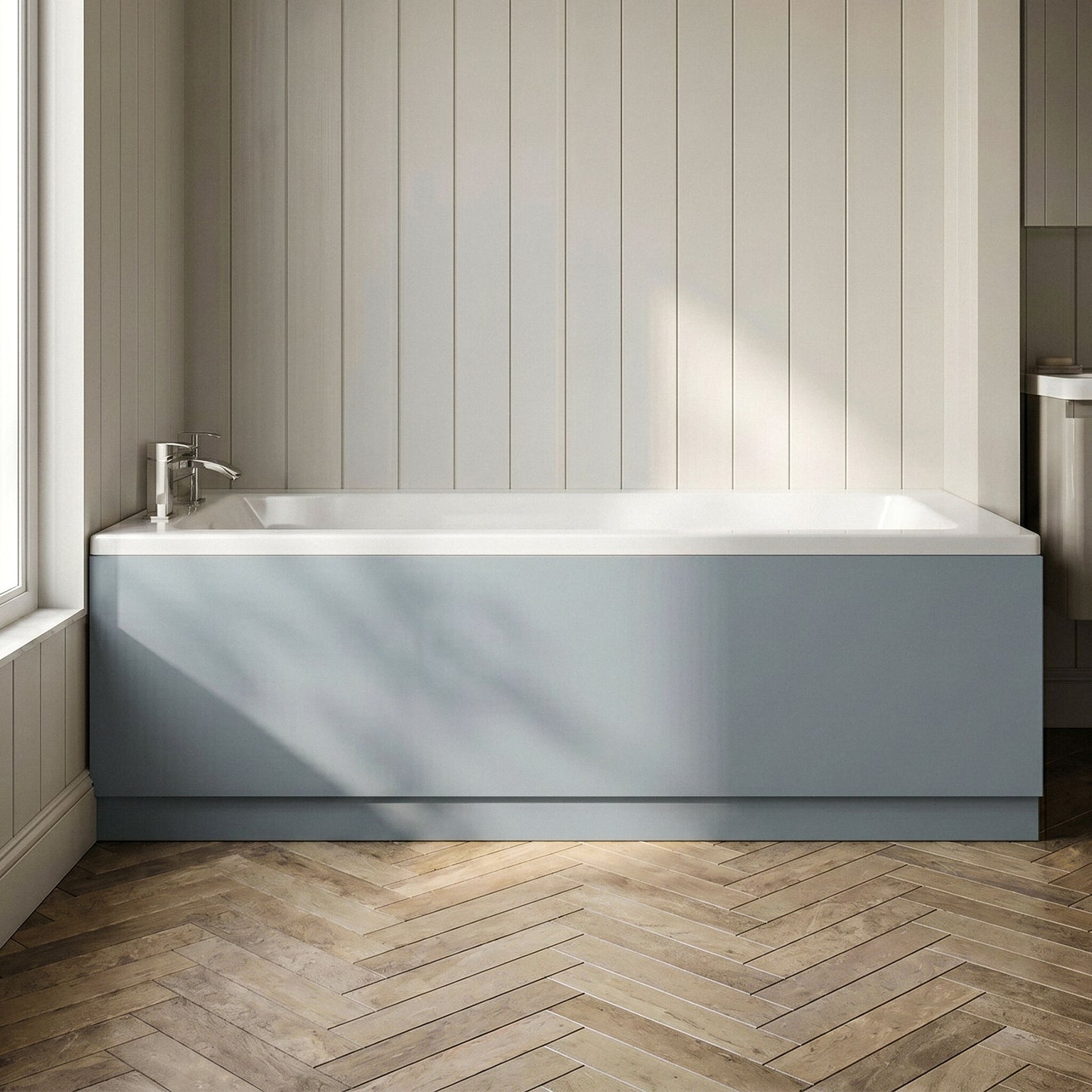 [BBPA2305] Straight Bath Front Panel Available - Choice of Size and Colour - Silo