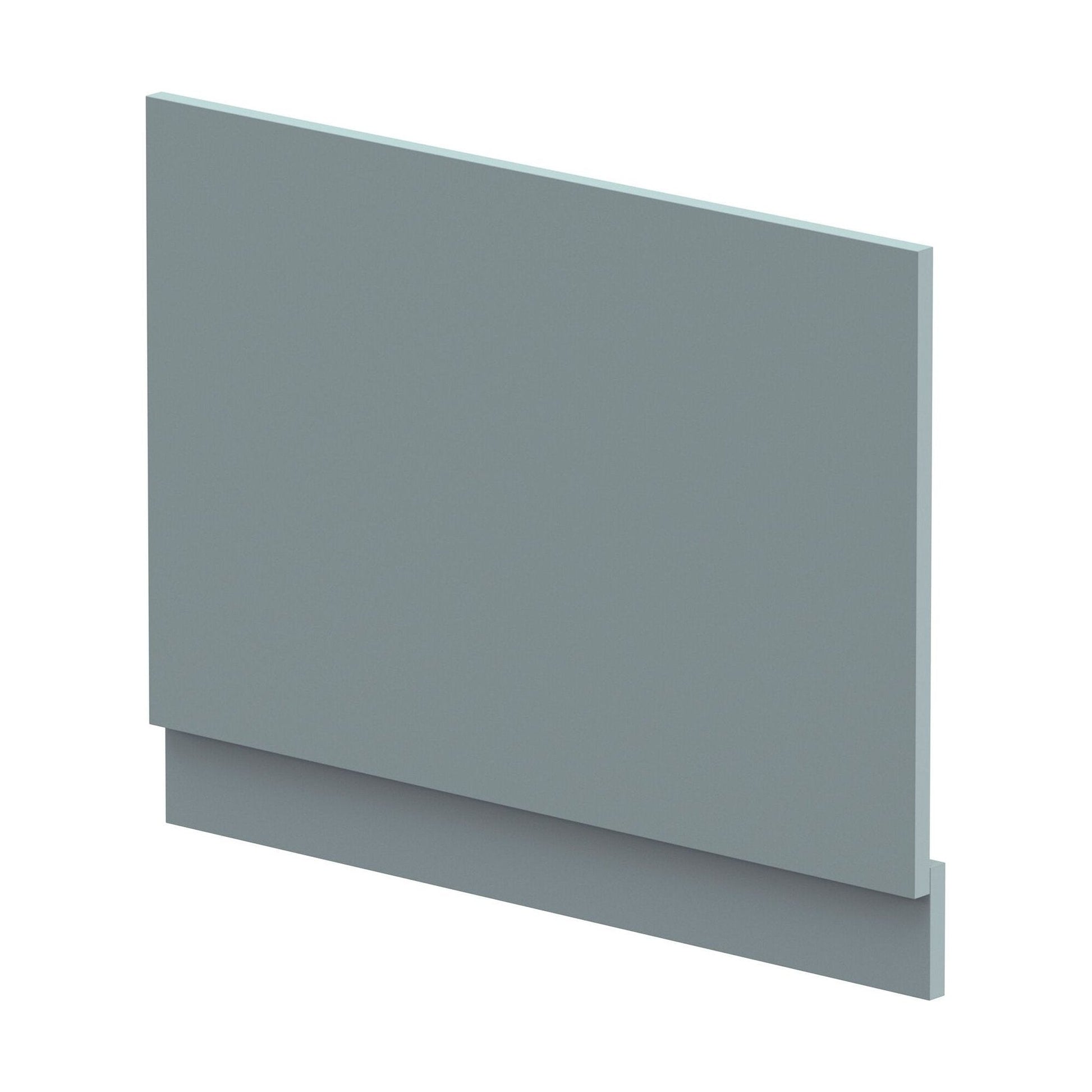 [BBPA2312] 750mm Edge/Power Straight End Bath Panel & Plinth - Matt Coastal Grey - Cutout