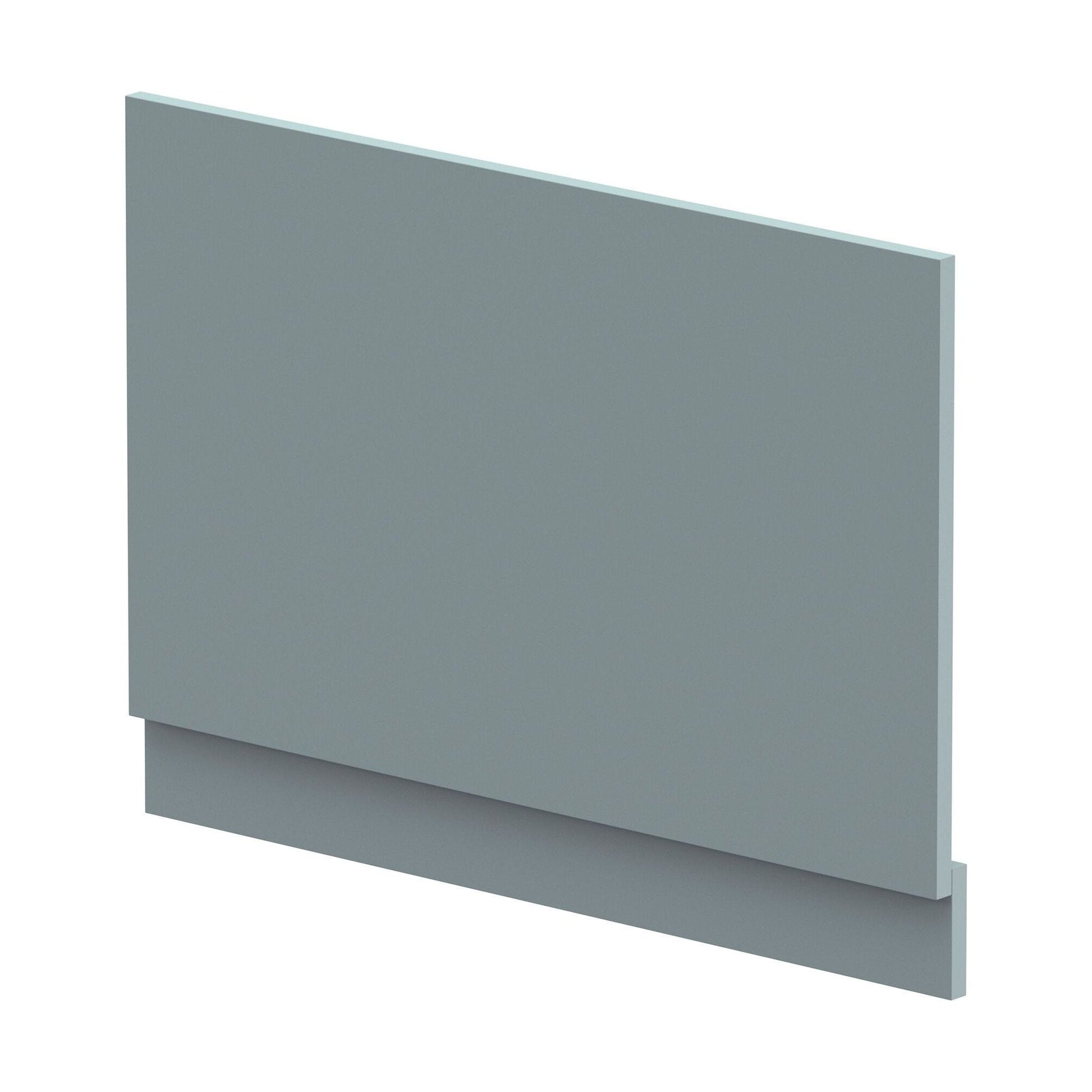 [BBPA2313] 800mm Edge/Power Straight End Bath Panel & Plinth - Matt Coastal Grey - Cutout