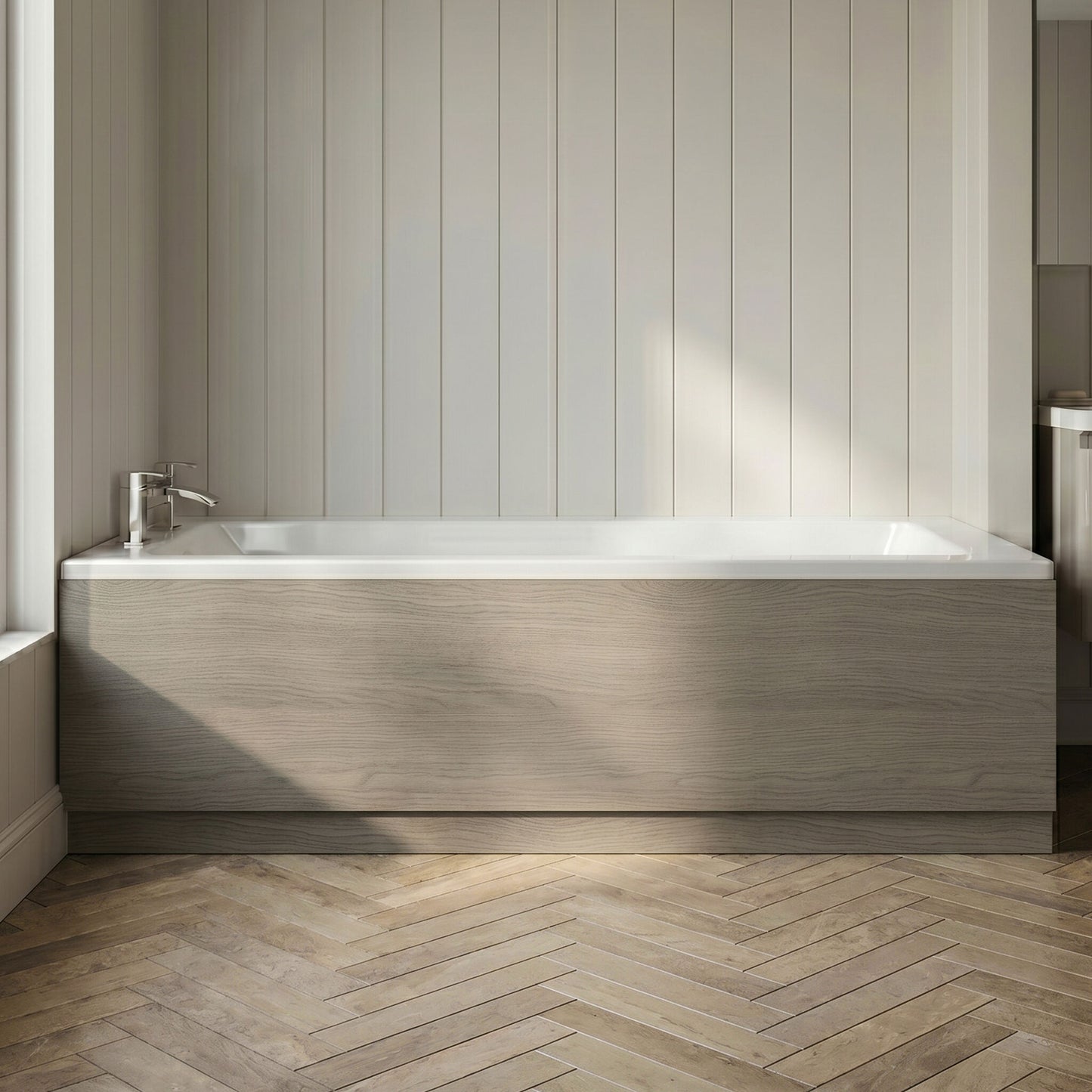[BBPA2507] Straight Bath Front Panel Available - Choice of Size and Colour - Silo