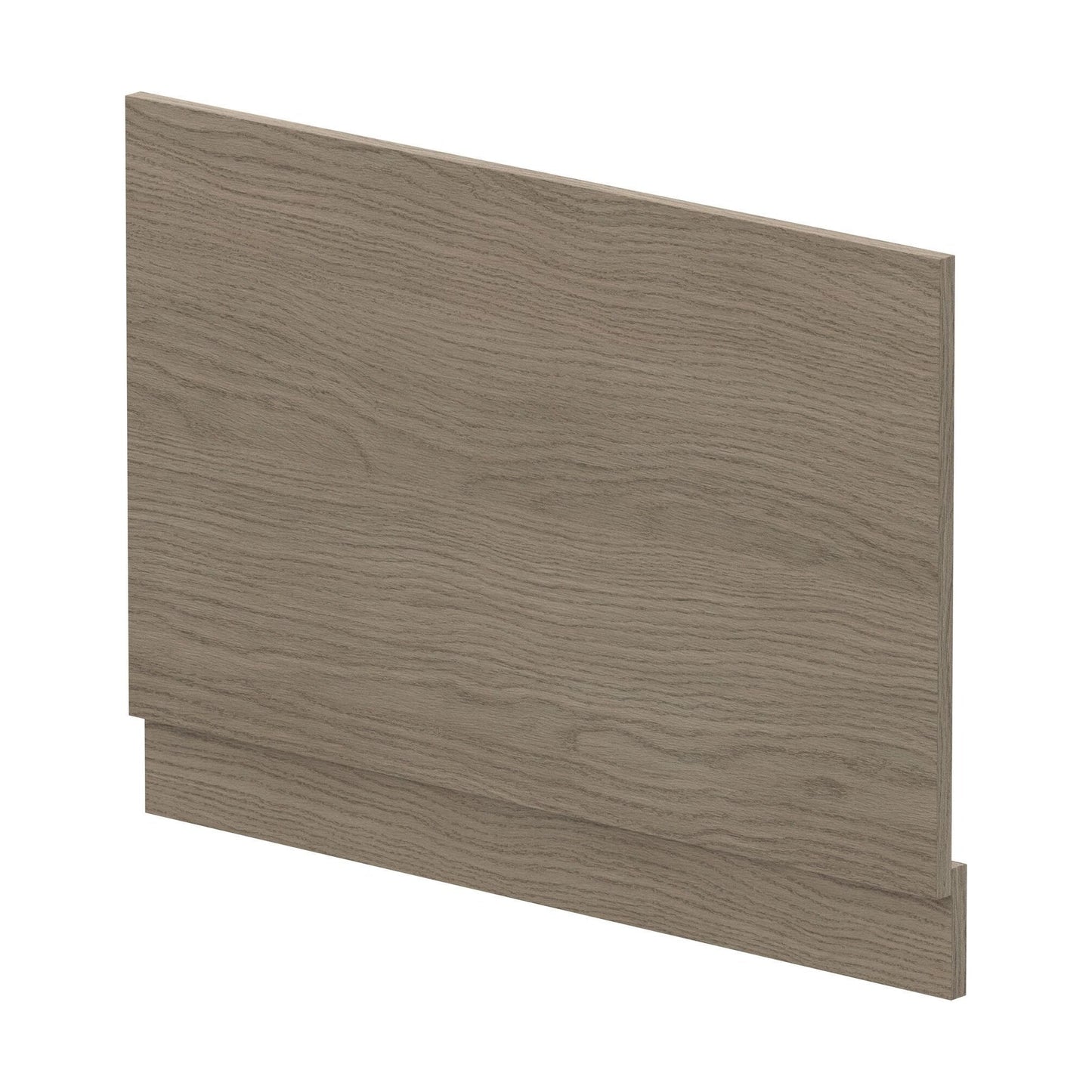 [BBPA2513] 800mm Bath MFC End Panel & Plinth - Woodgrain Solace Oak - Cutout
