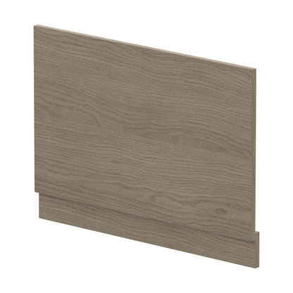 [BBPA2513] 800mm Bath MFC End Panel & Plinth - Woodgrain Solace Oak - Cutout