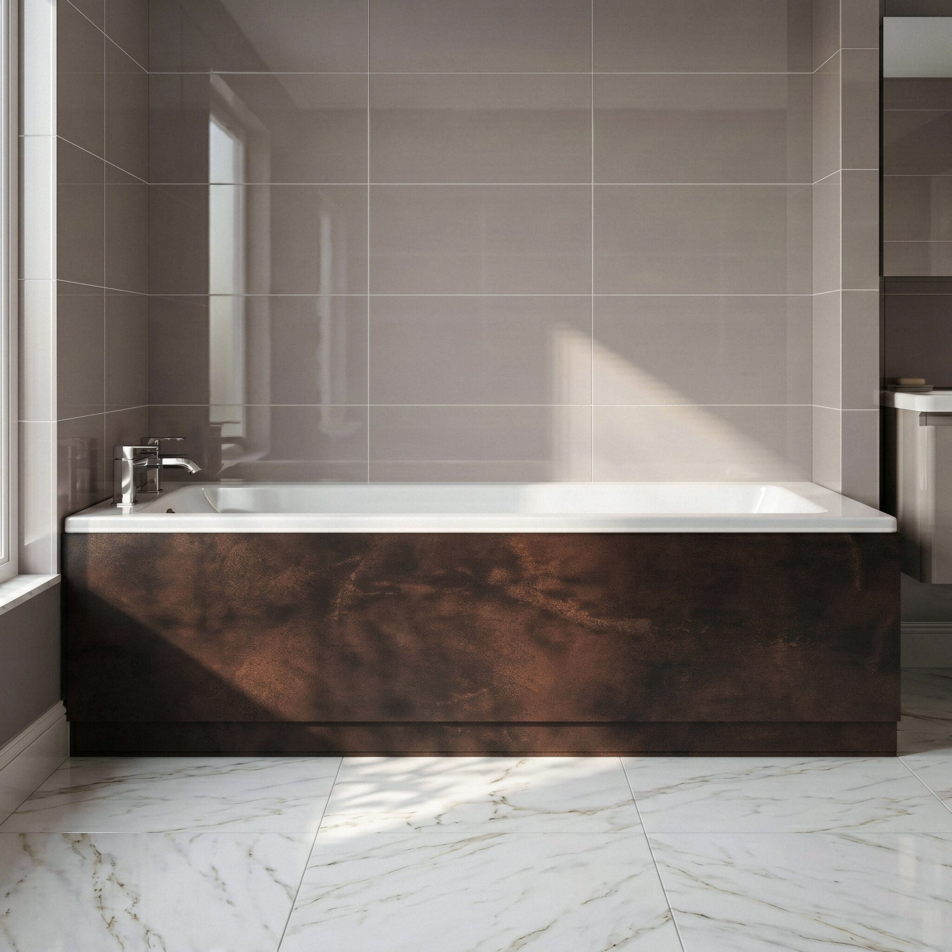 [BBPA2607] Straight Bath Front Panel Available - Choice of Size and Colour - Silo