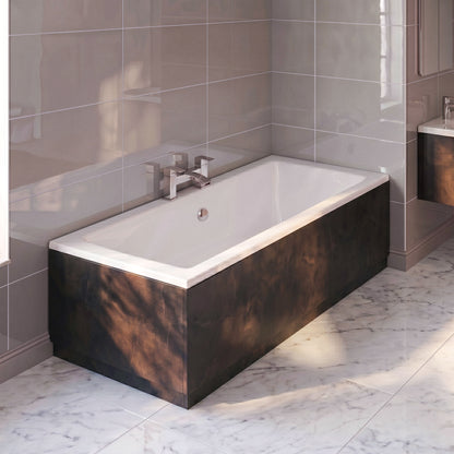 [BBPA2631] Contemporary 700mm Square Bath End Panel - Choice of Colour - Silo