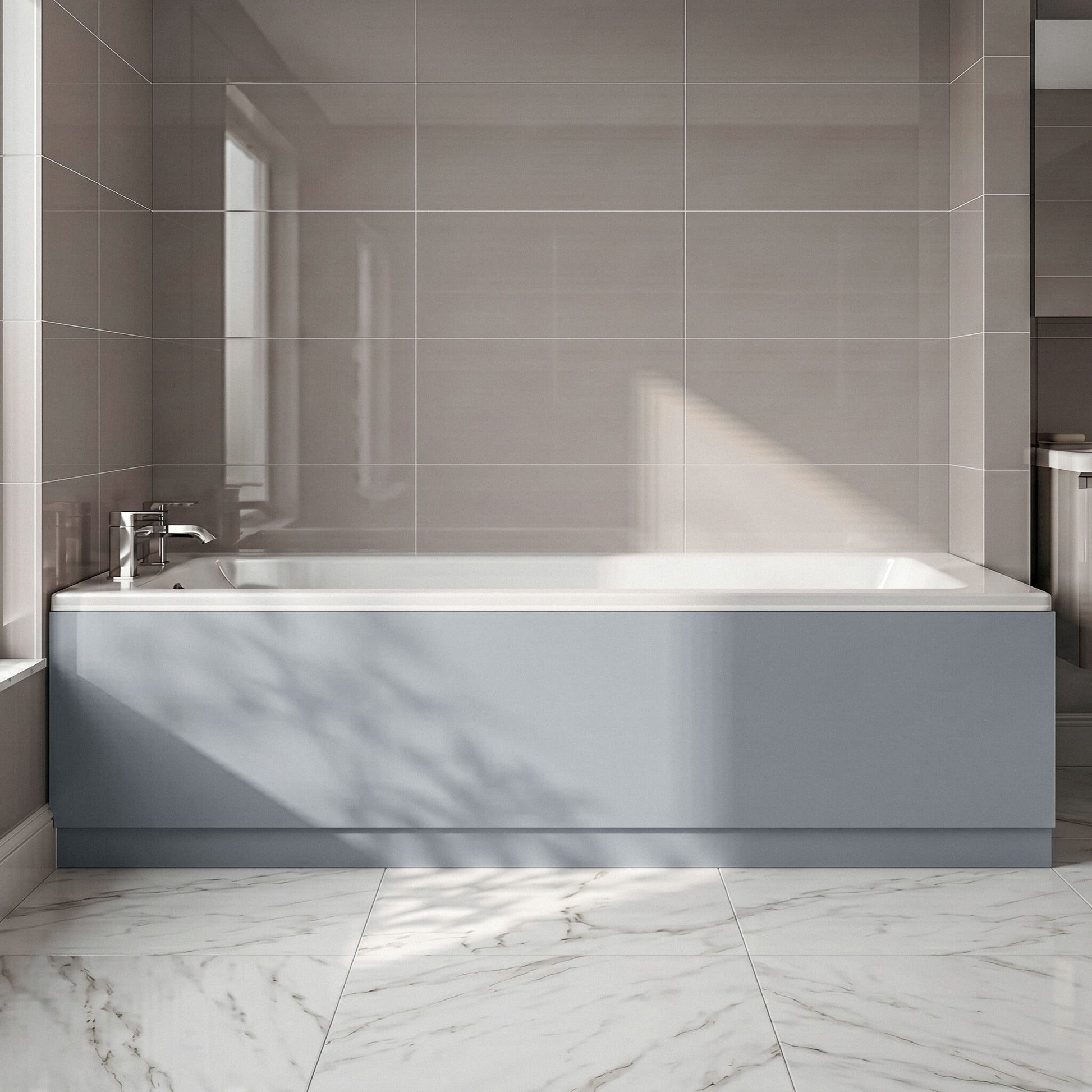 [BBPA278] Straight Bath Front Panel Available - Choice of Size and Colour - Silo