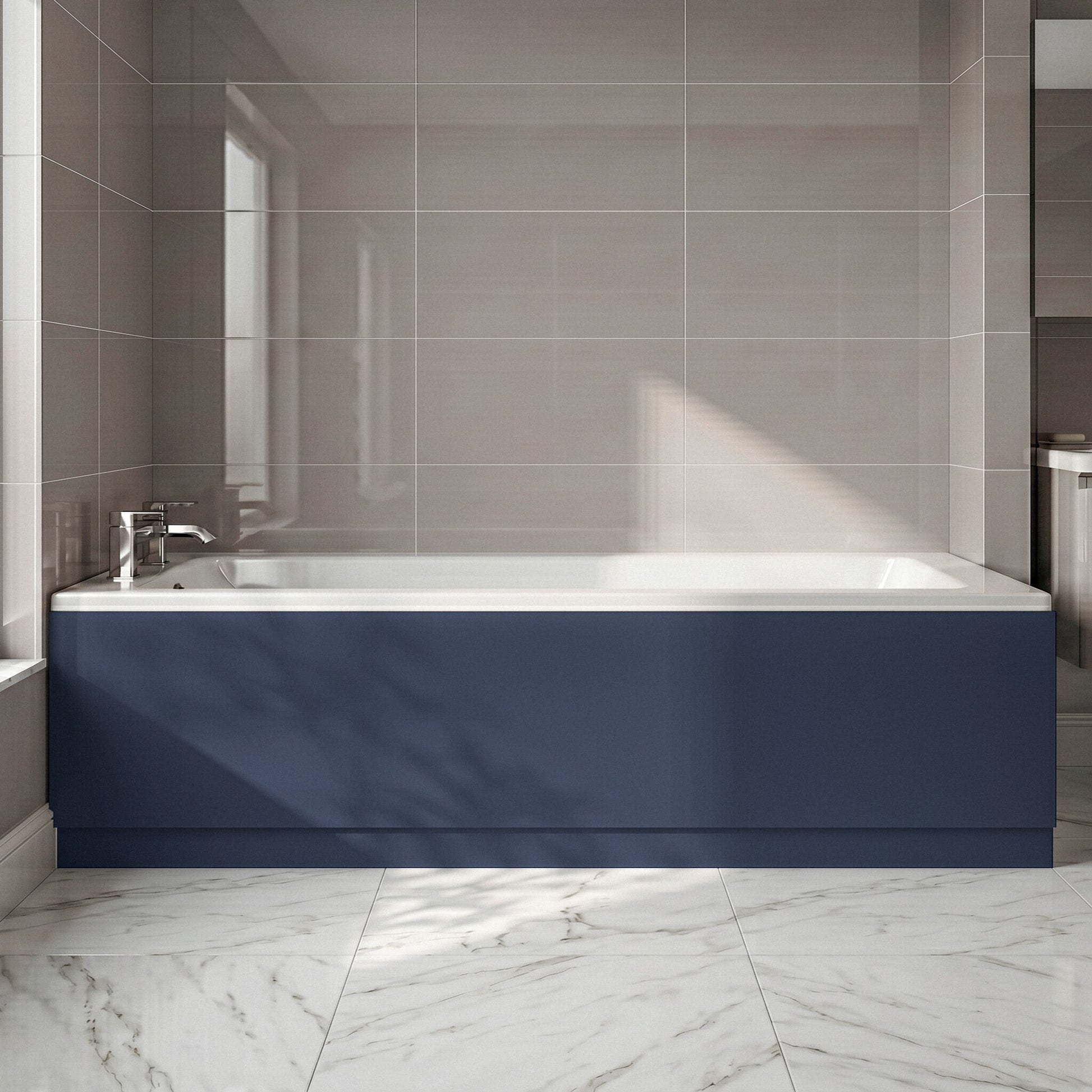 [BBPA2907] Straight Bath Front Panel Available - Choice of Size and Colour - Silo