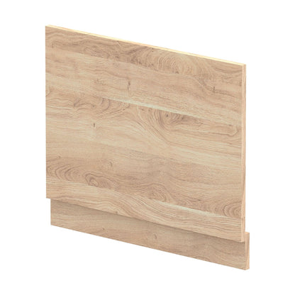 [BBPA3011] 700mm Straight Bath End Panel and Plinth - Bleached Oak - Cutout