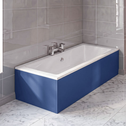 [BBPA379] Contemporary 700mm Square Bath End Panel - Choice of Colour - Silo