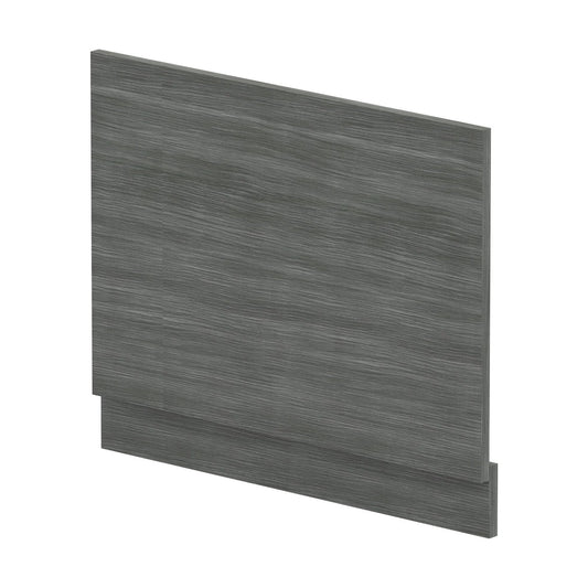 [BBPA511] 700mm Bath MFC End Panel & Plinth - Woodgrain Anthracite - Cutout