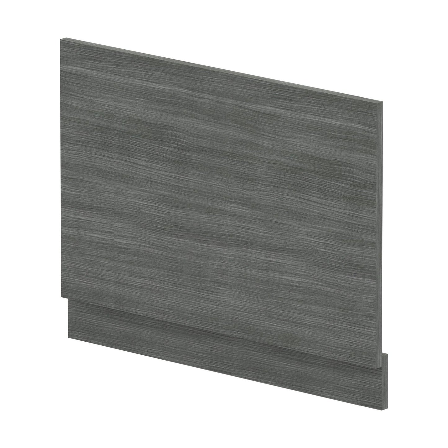 [BBPA512] 750mm Bath MFC End Panel & Plinth - Woodgrain Anthracite - Cutout