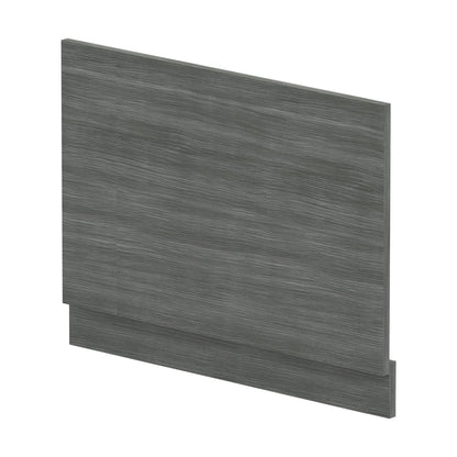 [BBPA512] 750mm Bath MFC End Panel & Plinth - Woodgrain Anthracite - Cutout