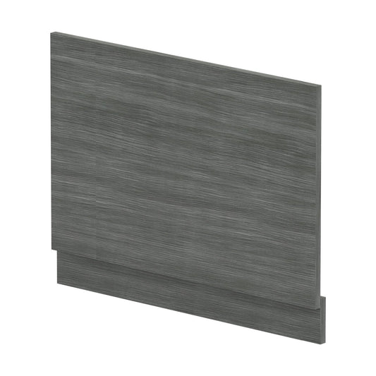 [BBPA512] 750mm Bath MFC End Panel & Plinth - Woodgrain Anthracite - Cutout