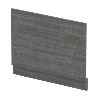 [BBPA513] 800mm Bath MFC End Panel & Plinth - Woodgrain Anthracite - Cutout