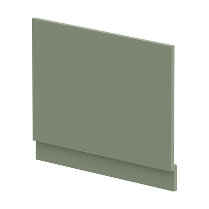 [BBPA811] 700mm Bath MDF End Panel & Plinth - Satin Green - Cutout
