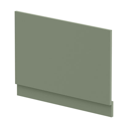 [BBPA813] 800mm Bath MDF End Panel & Plinth - Satin Green - Cutout