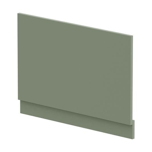 [BBPA813] 800mm Bath MDF End Panel & Plinth - Satin Green - Cutout