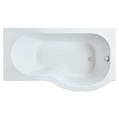 [BBPB104] 1500mm P shaped showerbath RH - Cutout