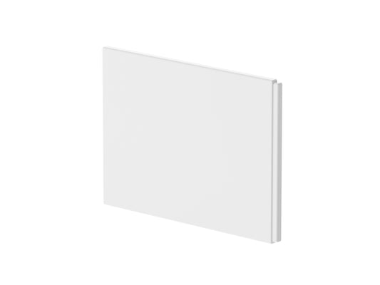 White Acrylic Front Bath Panel for Straight Bath Installations
