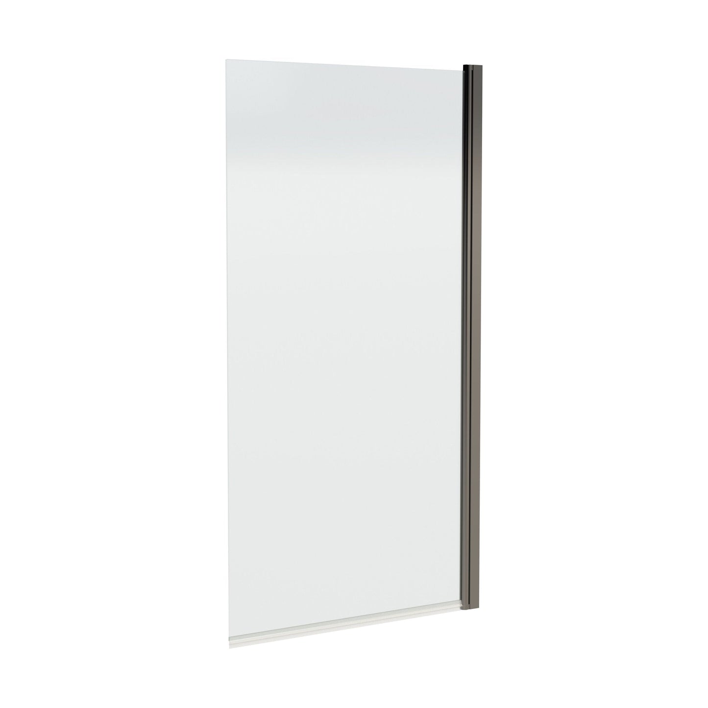 [BBSCQGM] Contemporary Square Bath Shower Screen - Choice of Style and Finish - Cutout