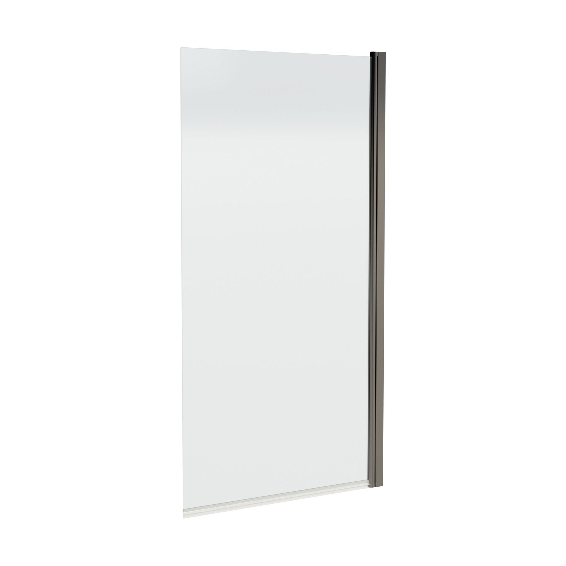 [BBSCQGM] Contemporary Square Bath Shower Screen - Choice of Style and Finish - Cutout