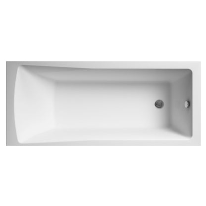 [BBSE409NL] Square Single Ended Bath, No Leg Set - 1700 x 700mm - Cutout