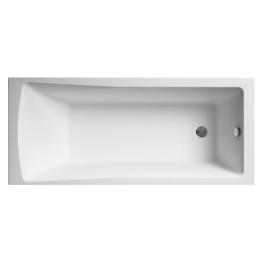 [BBSE409NL] Square Single Ended Bath, No Leg Set - 1700 x 700mm - Cutout