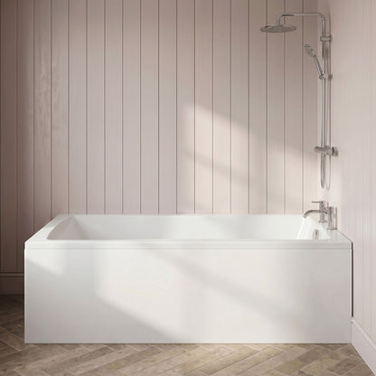 [BBSE60981] Square Single Ended 1700x700 with Front Bath Panel & Leg Set - Silo