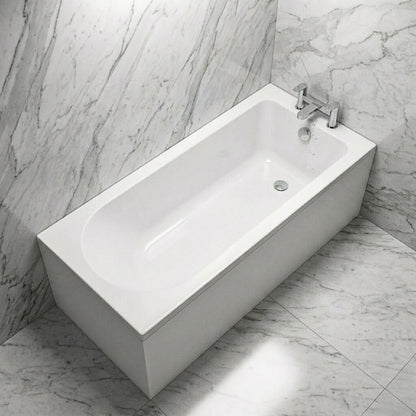 [BBSE614] Contemporary Round Single Ended Bath & Leg Set - Multiple Sizes Available - Silo
