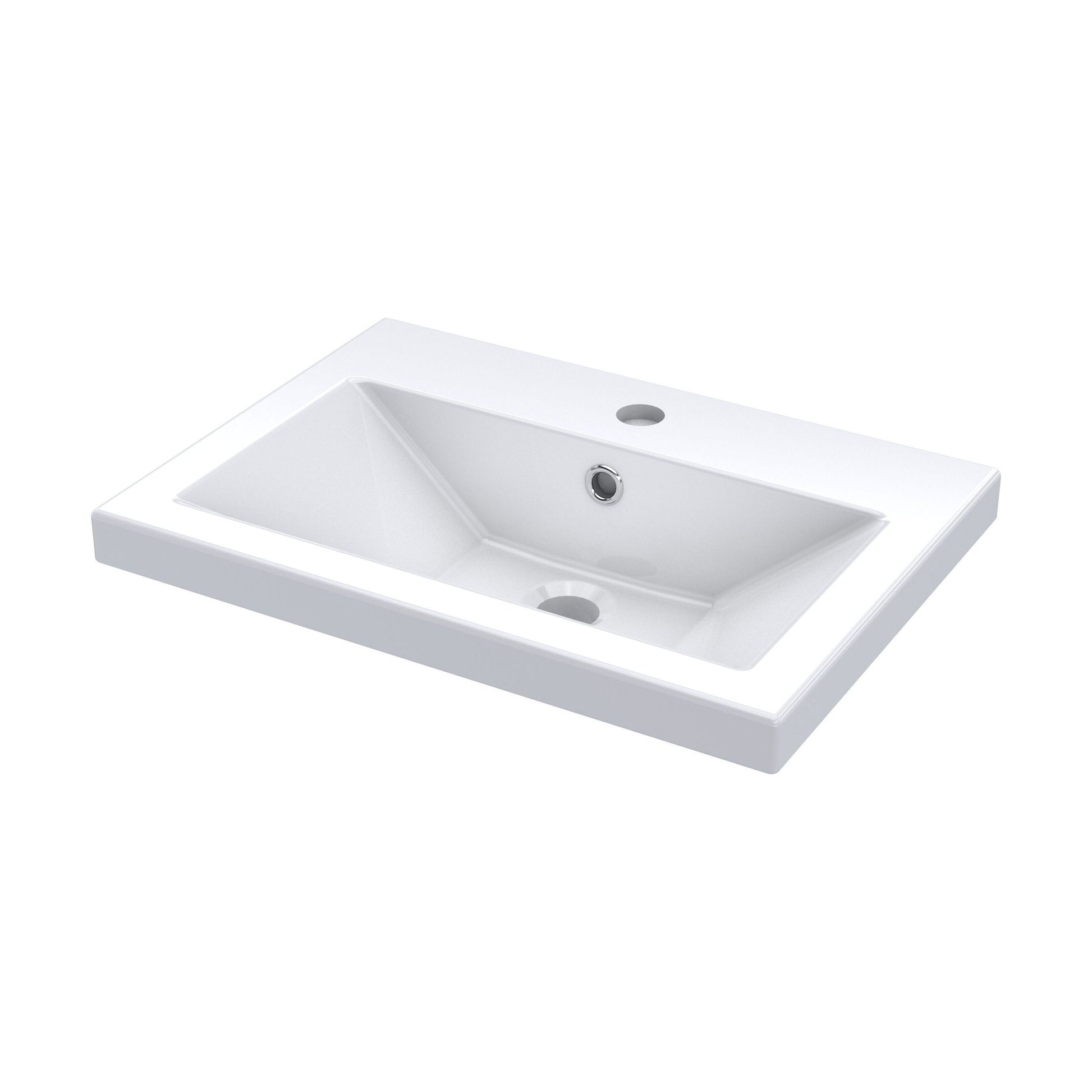 [BCBM312] Ceramic Rear Tap Basin 505x360 - Cutout