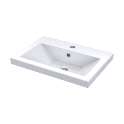 [BCBM312] Ceramic Rear Tap Basin 505x360 - Cutout