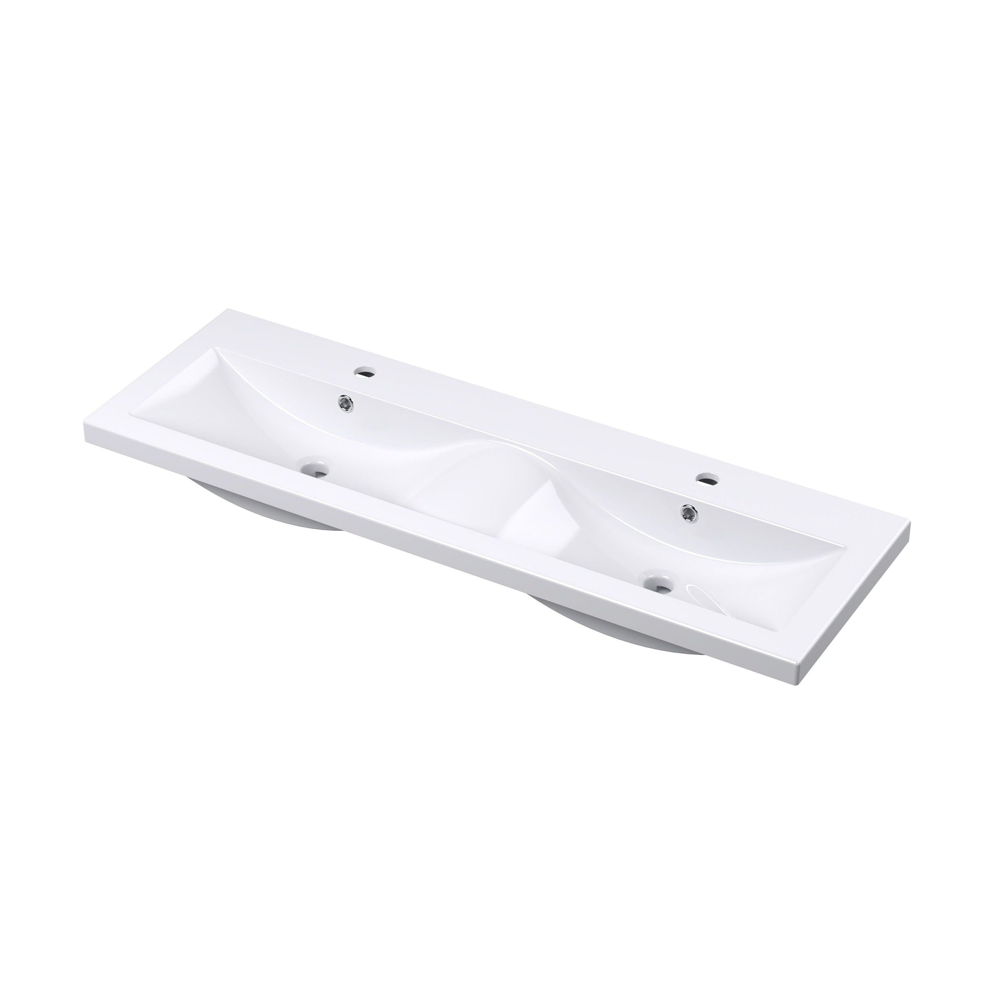 [BCBM424] Double Ceramic Basin 1208x392 - Cutout