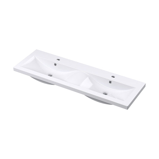 [BCBM424] Double Ceramic Basin 1208x392 - Cutout