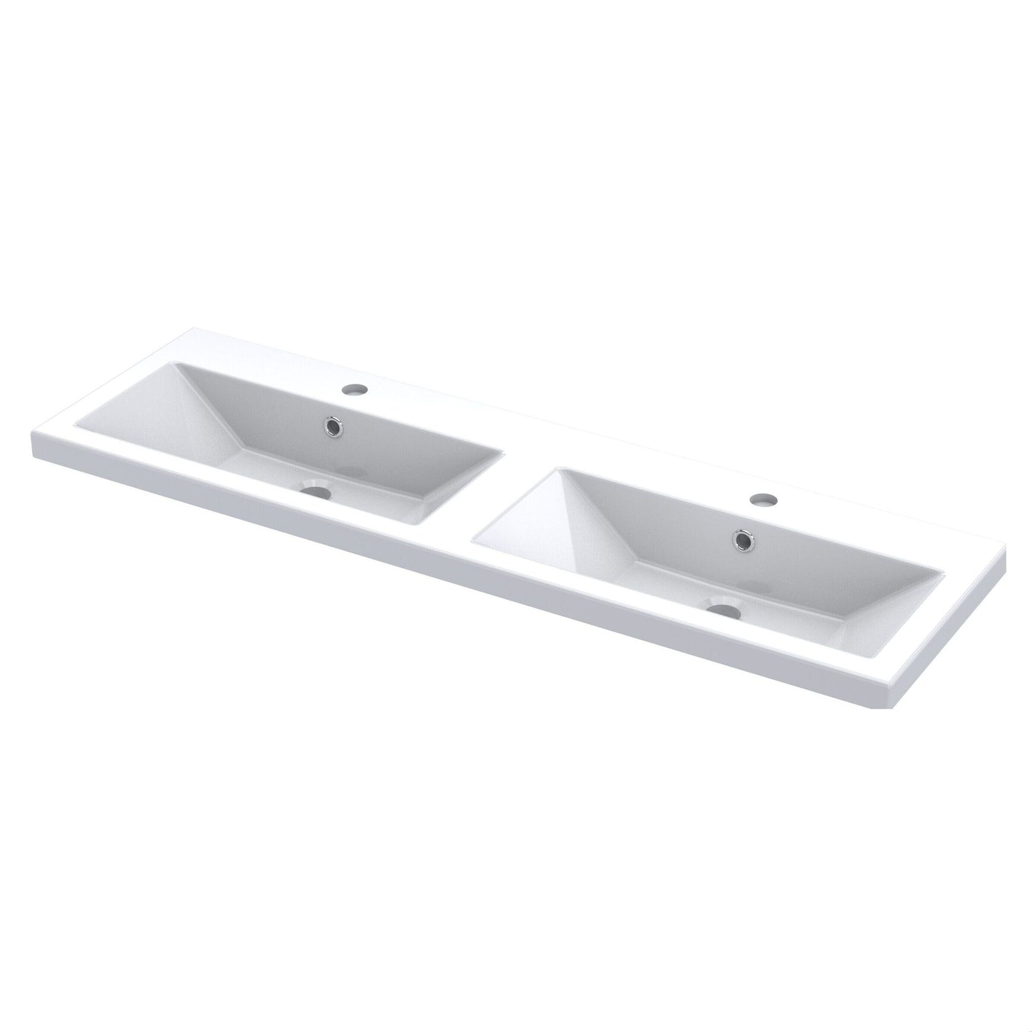 [BCBM425] Double Ceramic Basin 1208x358 - Cutout