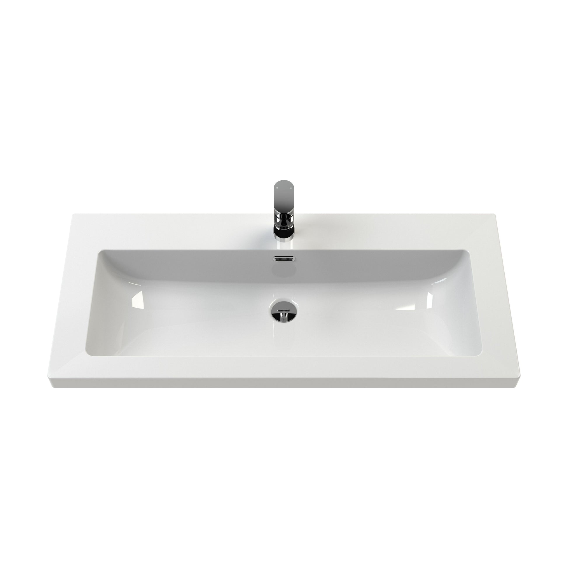 [BCBM607] 1000 x 460 Contemporary Basin 1TH - Cutout