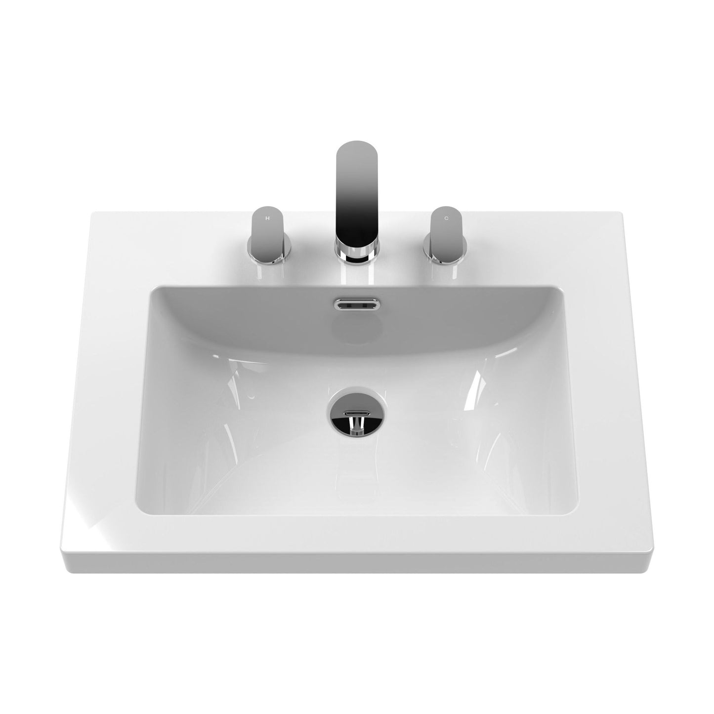 [BCBM633] 600 x 460 Contemporay Basin 3TH - Cutout
