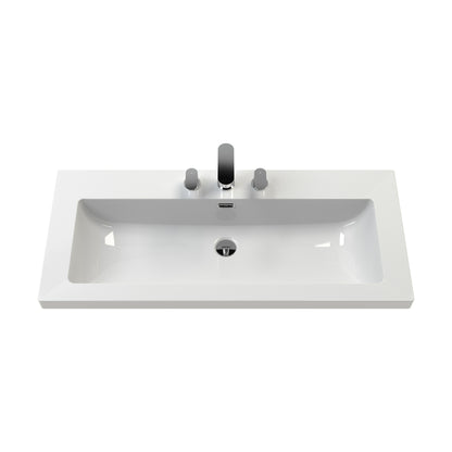 [BCBM637] 1000 x 460 Contemporary Basin 3TH - Cutout