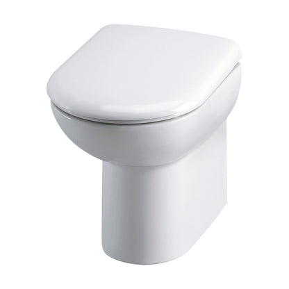 [BCBW006P] Comfort Height Back To Wall Toilet Pan  - 455 x 375 x 545mm - Cutout