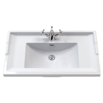 [BCCBV007] 1000mm Traditional Basin 1TH - Cutout
