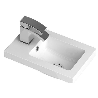 [BCDY301] 400 Side Tap Basin 1Th (402.5x255x40) - Cutout