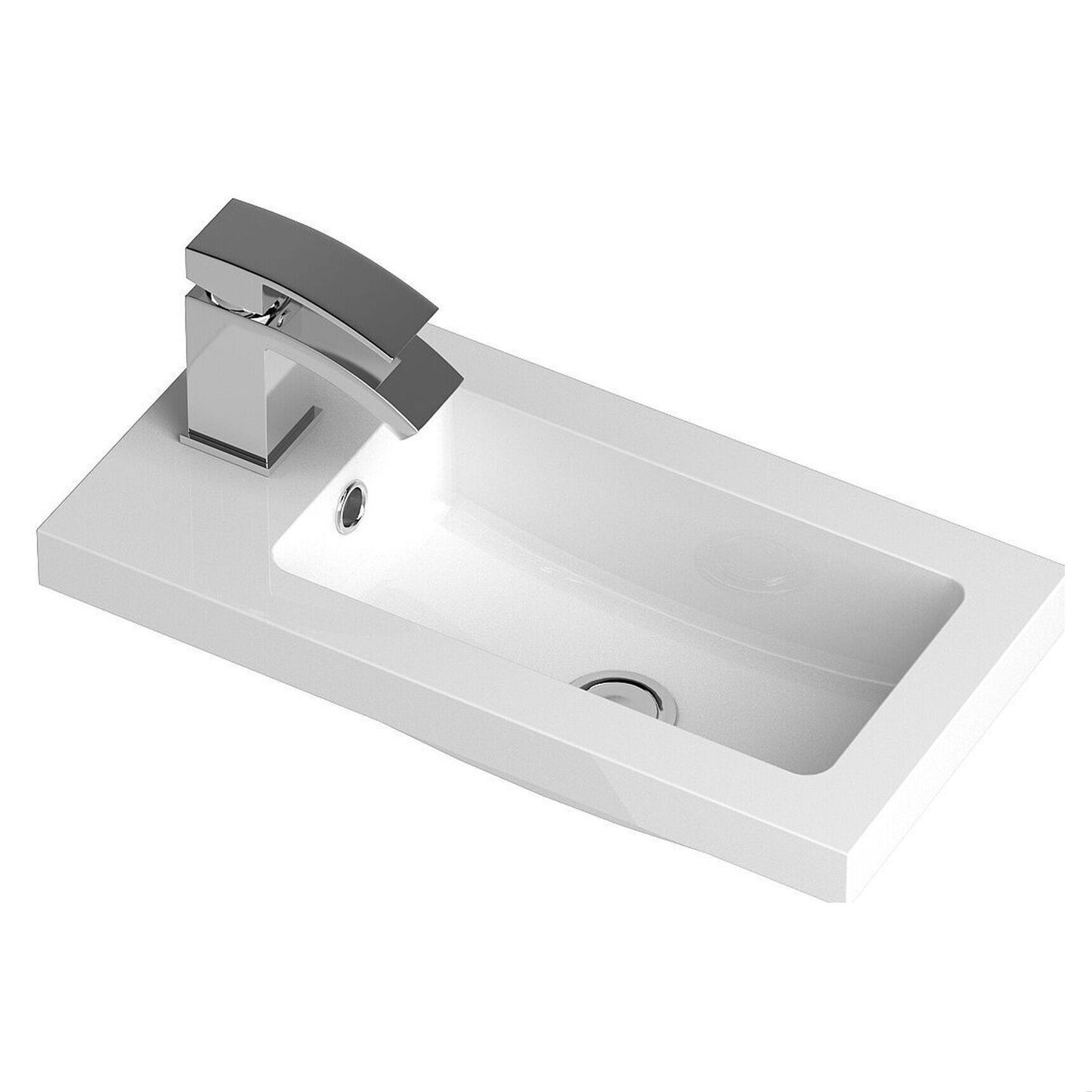 [BCDY302] 500 Side Tap Basin 1Th (502.5x255x40) - Cutout