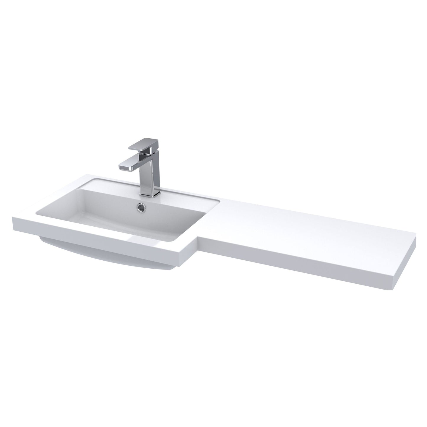 [BCDY412L] 1000 L shaped basin LH - Cutout