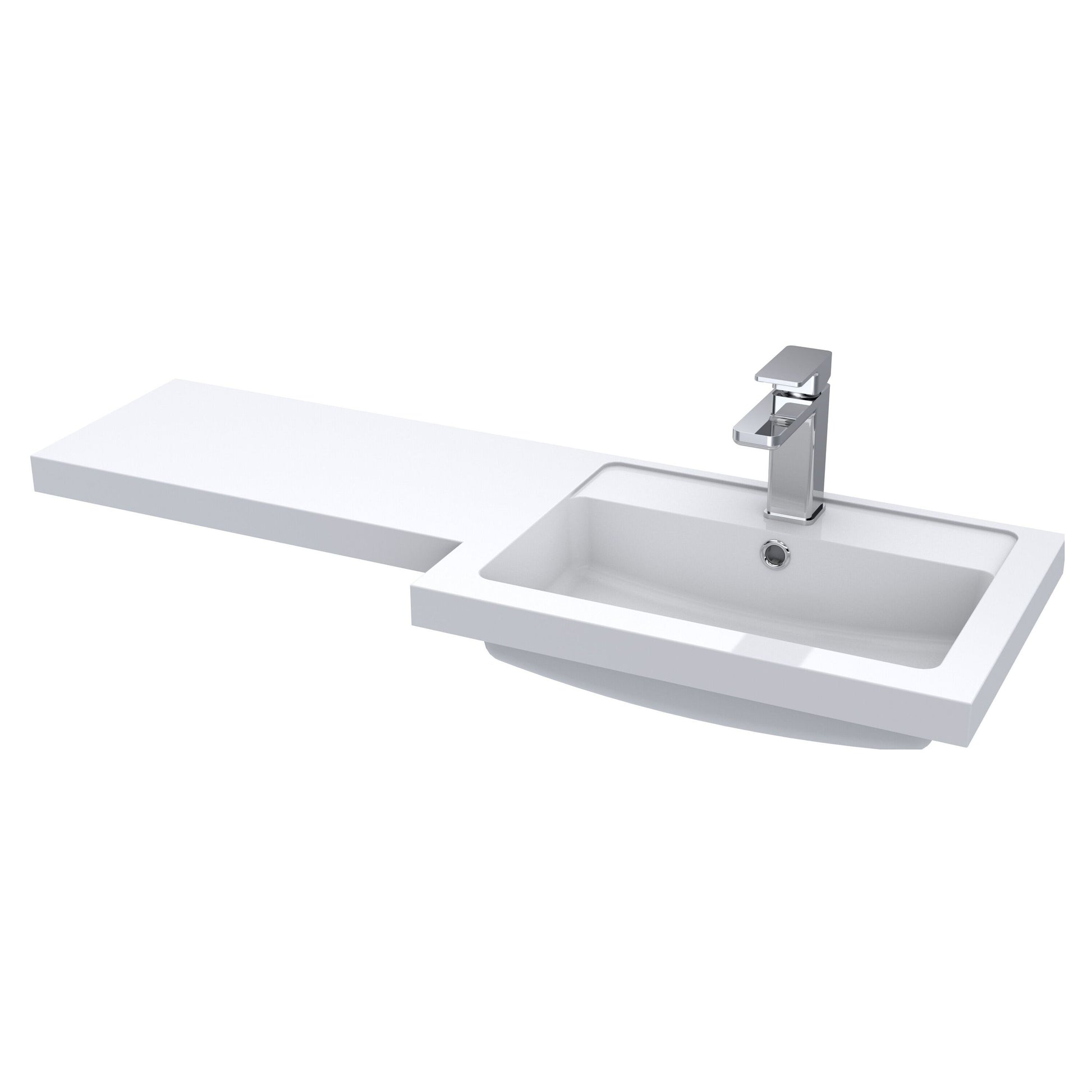 [BCDY412R] 1000 L shaped basin RH - Cutout