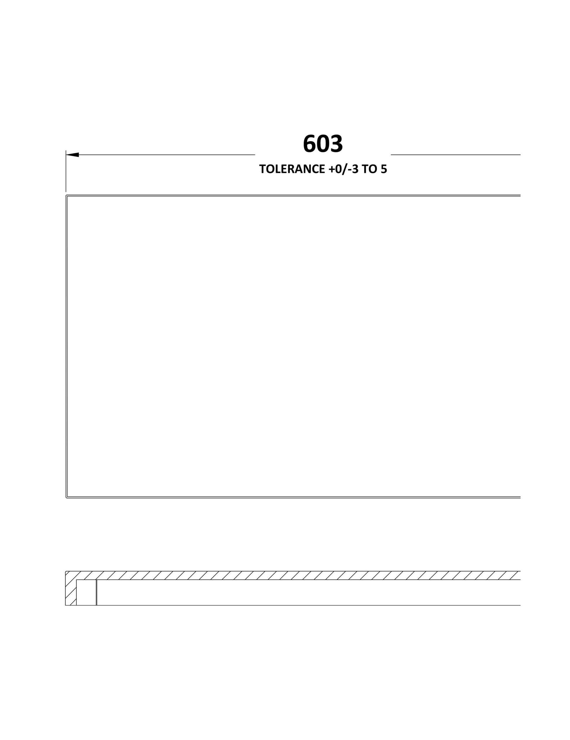 [BCDY453] 600 Wc Unit Top 600x355 - Technical Drawing