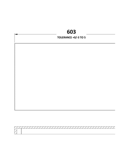 [BCDY453] 600 Wc Unit Top 600x355 - Technical Drawing